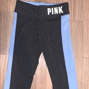 VS PINK CROPPED LEGGINGS